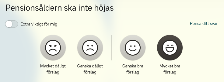 Fråga 12 Pensionsåldern