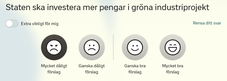 Fråga 14 Investera i grön energi
