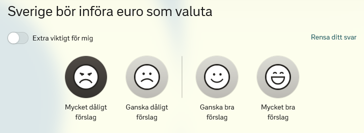 Fråga 15 euro