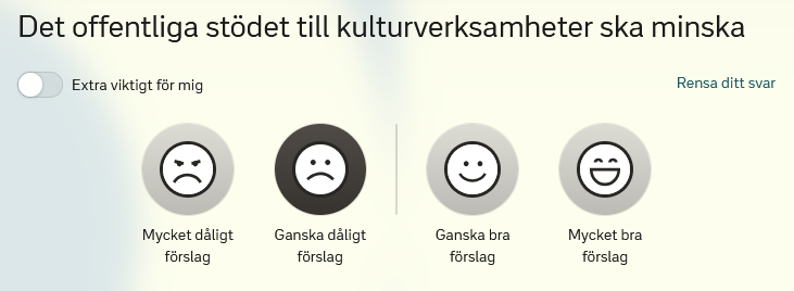 Fråga 23 Kulturstöd