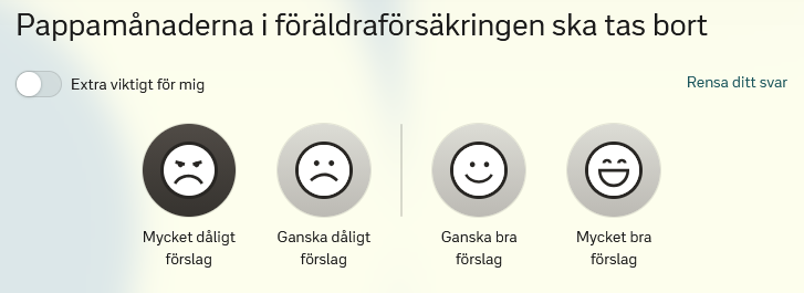 Fråga 31 Pappamånaderna