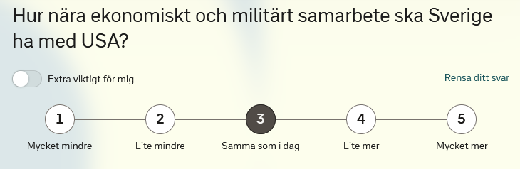 Fråga 32 USA