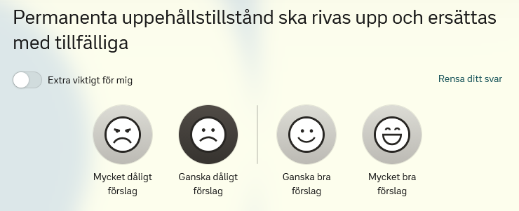 Fråga 7 Permanenta uppehållstillstånd