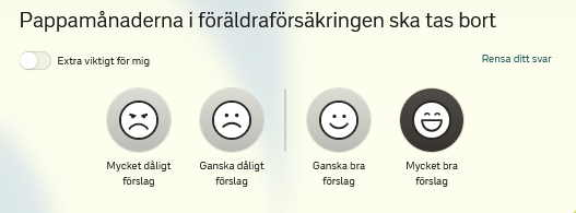 Fråga 31 Pappamånaderna